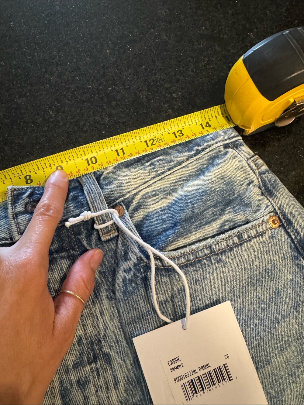 CASSIE SUPER HIGH RISE STRAIGHT JEAN - BRAMBLE - Picture 5 of 11
